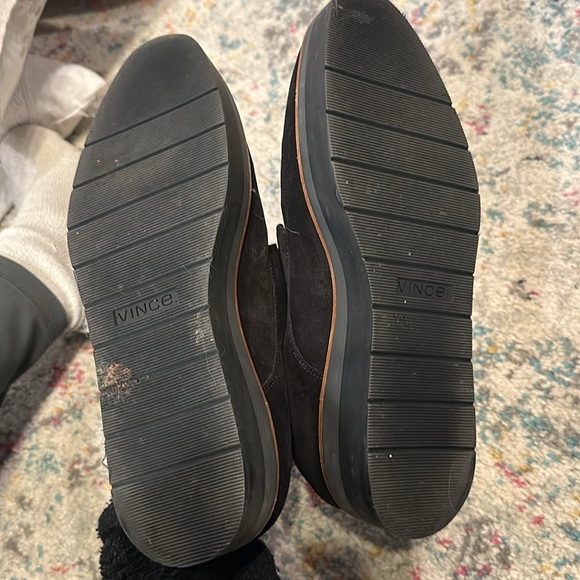 💟VINCE💟 ‘Davy’ suede platform loafers - Picture 4 of 5